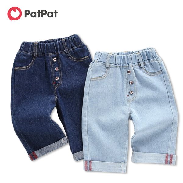 patpat 2020 new summer botton front cropped jeans for 2-3 years boy bottoms jeans clothes q1219, Blue
patpat 2020 new summer botton front cropped jeans for 2-3 years boy bottoms jeans clothes q1219, Blue