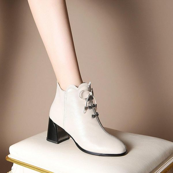 2021 female boots woman genuine leather side zipper high heels shoes woman boots wedding quality ankle, Black
2021 female boots woman genuine leather side zipper high heels shoes woman boots wedding quality ankle, Black