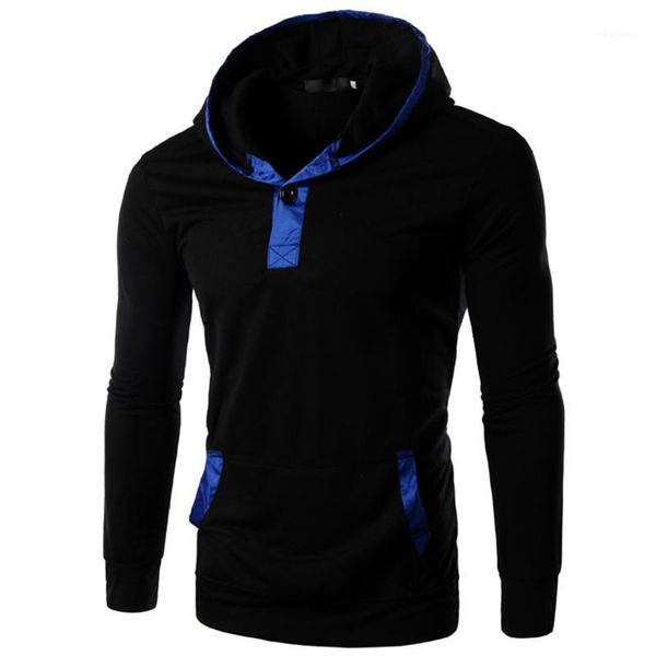 men's hoodies & sweatshirts tangnest spring 2021 fashion men hooded design double insert pockets casual sweatshirt male mww11251, Black
men's hoodies & sweatshirts tangnest spring 2021 fashion men hooded design double insert pockets casual sweatshirt male mww11251, Black