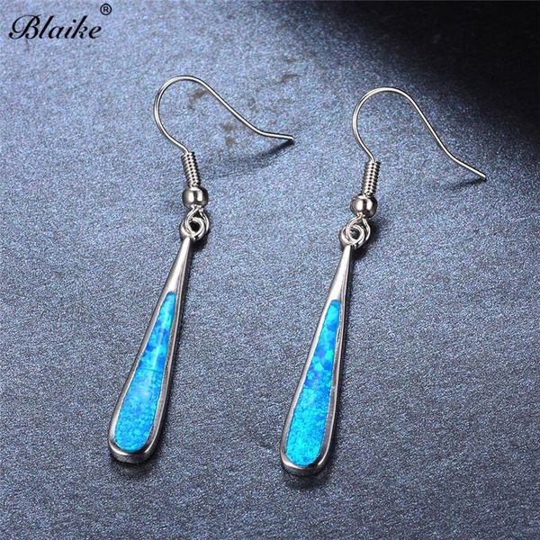 blaike white gold filled jewelry long dangle blue fire opal drop earrings for women birthstone hook earrings fashion jewelry, Silver
blaike white gold filled jewelry long dangle blue fire opal drop earrings for women birthstone hook earrings fashion jewelry, Silver