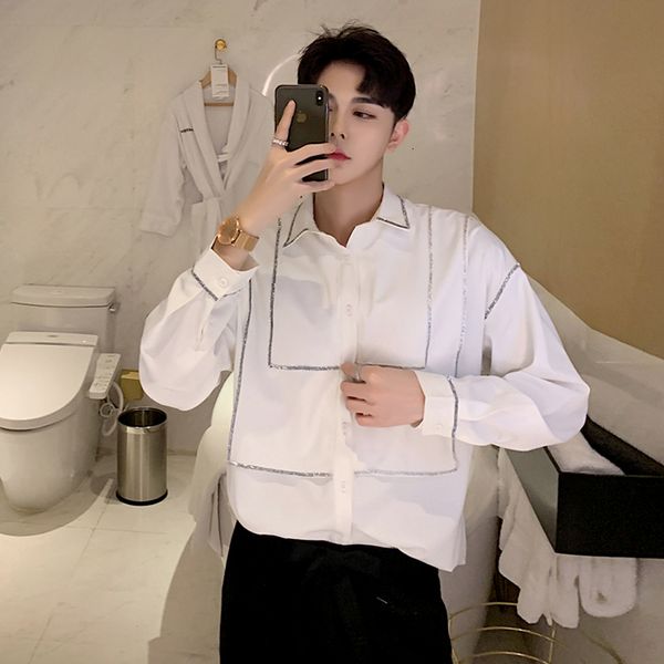 2021 new spring alternative designer loose sewing layers solid color of popular men long-sleeve shirt teenagers. ajpl, Black
2021 new spring alternative designer loose sewing layers solid color of popular men long-sleeve shirt teenagers. ajpl, Black