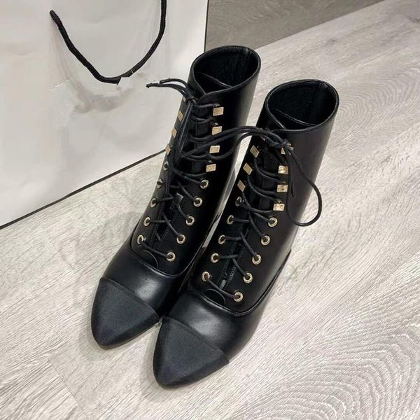 winter color matching lace up ankle boots crude heel pointed toe high heels celebrity same paragraph large size black beige
winter color matching lace up ankle boots crude heel pointed toe high heels celebrity same paragraph large size black beige