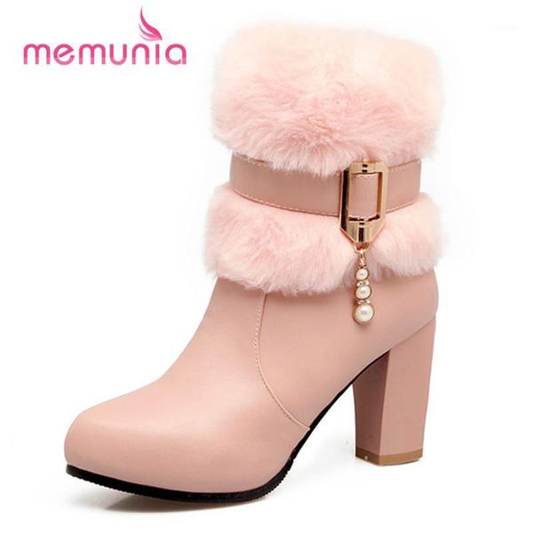 boots memunia 2021 platform ankle simple buckle fashion metal decoration winter female plus size 34-431, Black
boots memunia 2021 platform ankle simple buckle fashion metal decoration winter female plus size 34-431, Black