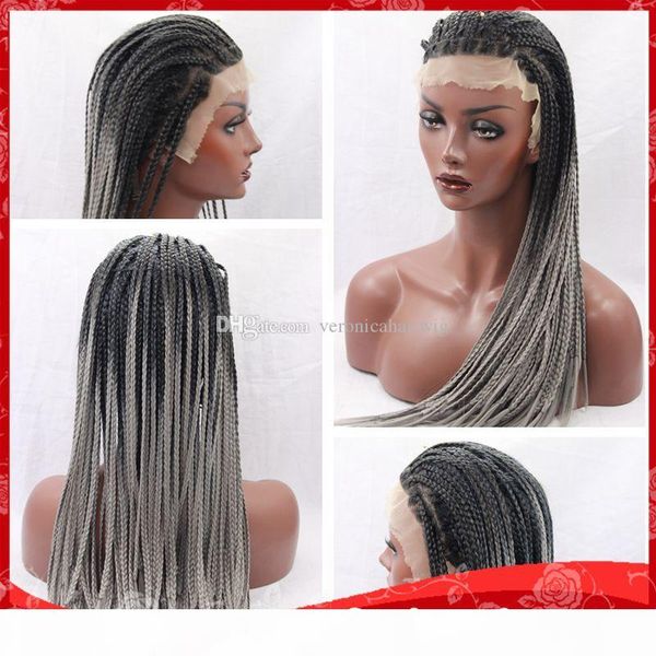 hot sexy ombre серого плетение синтетического волос glueless бразильский фронт шнурок младенец волос heat resistant черного до серого плетен, Black
hot sexy ombre серого плетение синтетического волос glueless бразильский фронт шнурок младенец волос heat resistant черного до серого плетен, Black