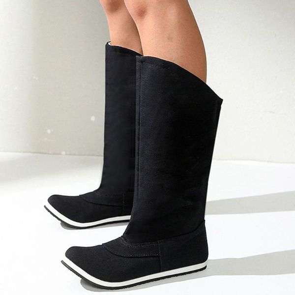 doratasia women designer ins shoes casual daily office boots women solid round toe slip on winter boots, Black
doratasia women designer ins shoes casual daily office boots women solid round toe slip on winter boots, Black