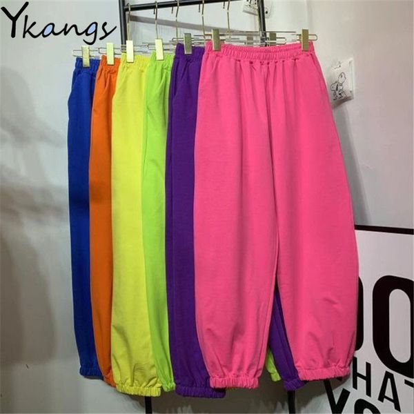 women cotton elastic high waist candy colors harem pants female solid harem trousers joggers women harajuku sweatpants for ladys lj201201, Black;white
women cotton elastic high waist candy colors harem pants female solid harem trousers joggers women harajuku sweatpants for ladys lj201201, Black;white