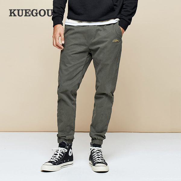 kuegou 100% cotton army green men's casual pants beam foot bib overall autumn winter leisure fashion korea edition slim uk-0948 lj20110, Black
kuegou 100% cotton army green men's casual pants beam foot bib overall autumn winter leisure fashion korea edition slim uk-0948 lj20110, Black