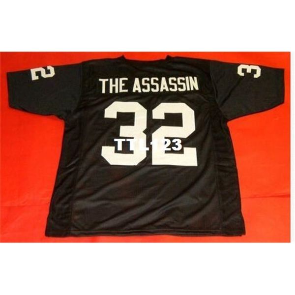 3740 #32 custom the assassin college jersey size s-4xl or custom any name or number jersey, Black
3740 #32 custom the assassin college jersey size s-4xl or custom any name or number jersey, Black