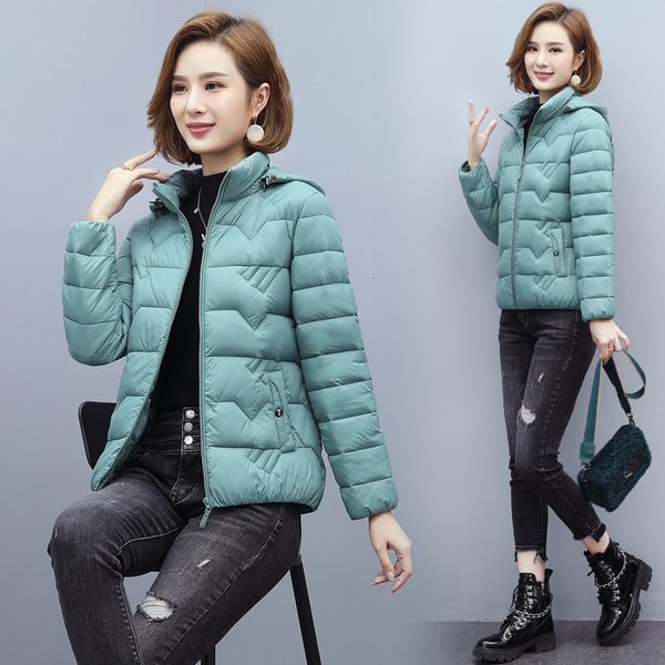 down women's short light 2020 new fashion middle aged mother winter cotton padded jacket women, Black
down women's short light 2020 new fashion middle aged mother winter cotton padded jacket women, Black