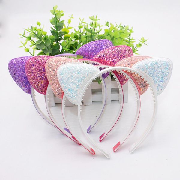 cute shiny sequins cat ears headband for girl manual cat ears hairband kid hair accessories for women cartoon headband, Black;brown
cute shiny sequins cat ears headband for girl manual cat ears hairband kid hair accessories for women cartoon headband, Black;brown