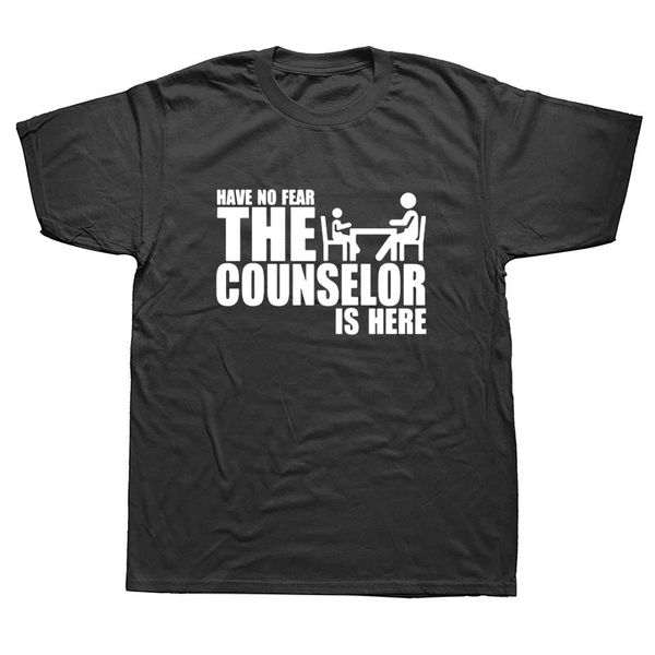 have no fear the counselor is here funny men summer cotton harajuku short sleeve streetwear black hoodie designers t shirts sweatshirt
have no fear the counselor is here funny men summer cotton harajuku short sleeve streetwear black hoodie designers t shirts sweatshirt