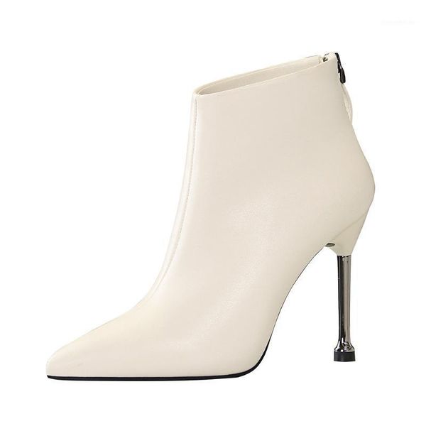 boots high heel white women short plush lining warm winter shoes laidies faux lather ankle female party office booties1, Black
boots high heel white women short plush lining warm winter shoes laidies faux lather ankle female party office booties1, Black