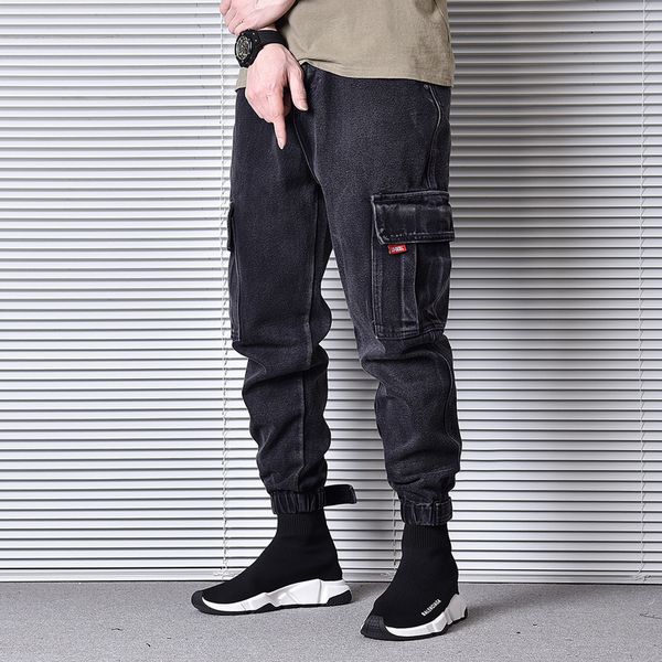 2021 new street joggers black fashion new men jeans pockets hip cargo pants jm0l, Blue
2021 new street joggers black fashion new men jeans pockets hip cargo pants jm0l, Blue