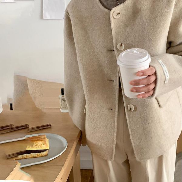 women solid woolen elegant single breasted jacket female long sleeve coat lady chic outerwear dropshipping1, Black
women solid woolen elegant single breasted jacket female long sleeve coat lady chic outerwear dropshipping1, Black