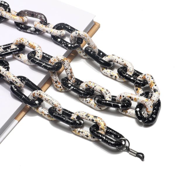 2020 chic black and white dot punk big classes chain hip hop acrylic sunglasses chain holder accessories h jlljgb
2020 chic black and white dot punk big classes chain hip hop acrylic sunglasses chain holder accessories h jlljgb