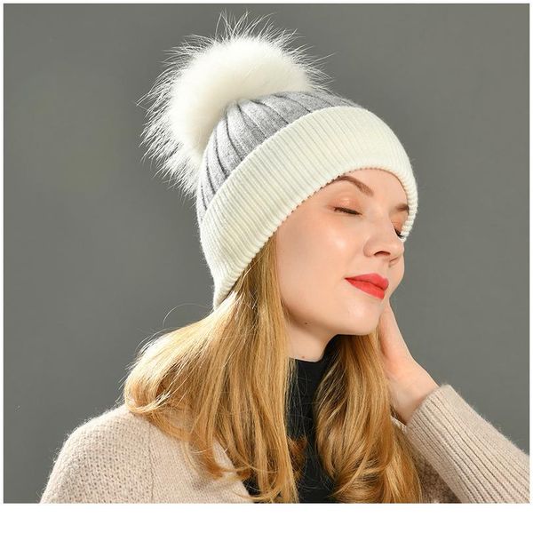 women winter fur ball cap cashmere hats beanie cap woman female warm rabbit fur blend knitted fur ponpon qylafd
women winter fur ball cap cashmere hats beanie cap woman female warm rabbit fur blend knitted fur ponpon qylafd