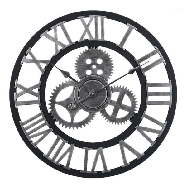 60cm large circular wall clock retro gear rome style quarz silent hanging needle for home living room decor 2 colors1 clocks
60cm large circular wall clock retro gear rome style quarz silent hanging needle for home living room decor 2 colors1 clocks