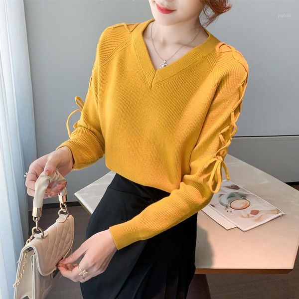 new elegant women autumn/winter knitted bottoming shirt v neck sweater knitting wear1, White;black
new elegant women autumn/winter knitted bottoming shirt v neck sweater knitting wear1, White;black