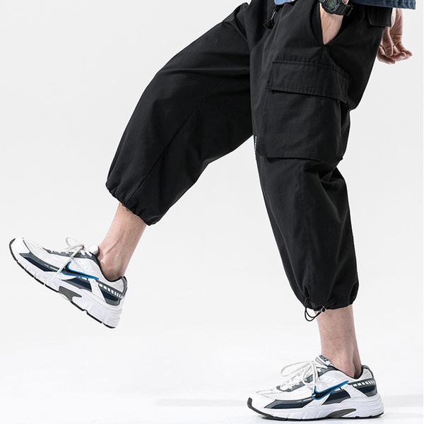 2020 trousers branded men's cotton streetwear hong kong style sports harem pant fashion lets casual pants pantalon corridors, Black
2020 trousers branded men's cotton streetwear hong kong style sports harem pant fashion lets casual pants pantalon corridors, Black