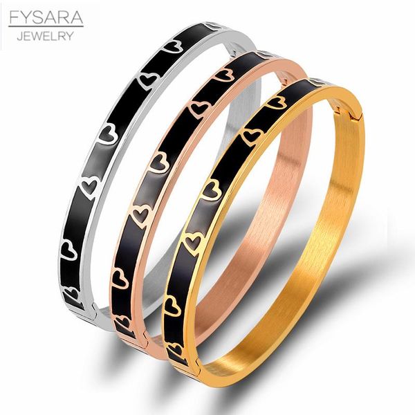 fysara vintage черный эмаль браслеты браслеты для женщин золото сердце браслеты смолой из нержавеющей стали ювелирные изделия bijoux bbylil, Black
fysara vintage черный эмаль браслеты браслеты для женщин золото сердце браслеты смолой из нержавеющей стали ювелирные изделия bijoux bbylil, Black