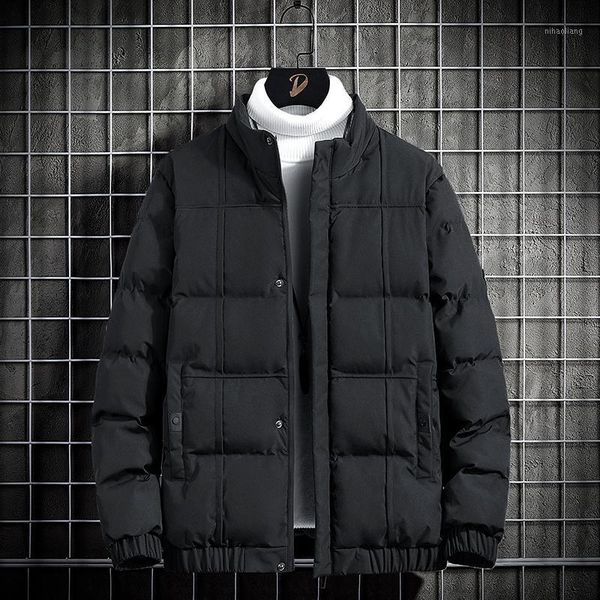 men's down & parkas winter men's plus size casual thick slim-fit cotton liner warm jacket1, Black
men's down & parkas winter men's plus size casual thick slim-fit cotton liner warm jacket1, Black