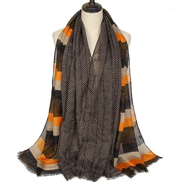 2020 women scarf vintage stripe floral viscose scarves new design shawls and wraps lady plaid muffler hijab foulard cap1, Blue;gray
2020 women scarf vintage stripe floral viscose scarves new design shawls and wraps lady plaid muffler hijab foulard cap1, Blue;gray