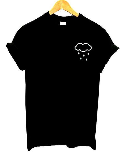 cloud rain pocket print women tshirt cotton casual funny t shirt for lady tee hipster drop ship z-713, White
cloud rain pocket print women tshirt cotton casual funny t shirt for lady tee hipster drop ship z-713, White