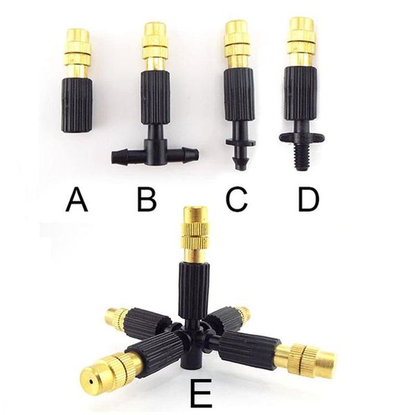6mm screw misting brass nozzle micro drip irrigation spray sprinkler head 4/7mm barb tee water hose connector garden watering
6mm screw misting brass nozzle micro drip irrigation spray sprinkler head 4/7mm barb tee water hose connector garden watering