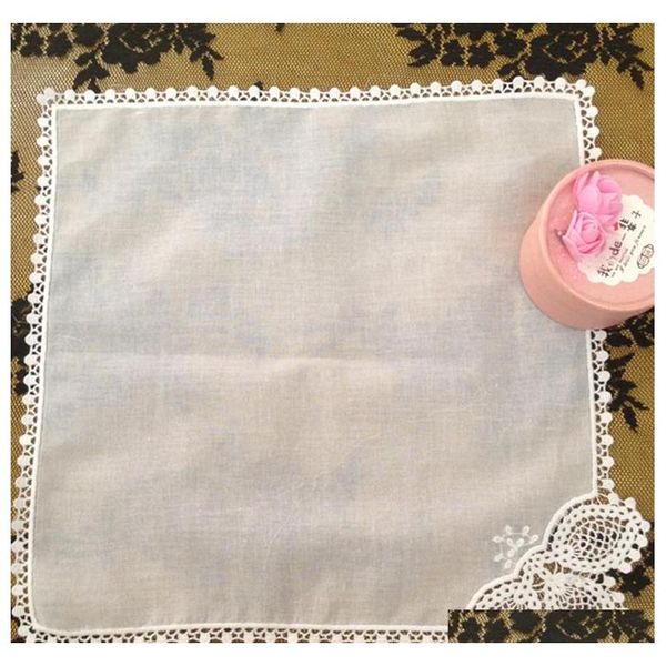 fashion ladies handkerchiefs 12 pcs/lot 11.5"x11.5"white 100% cotton wedding handkerchief embroidered white lace edges hankies for
fashion ladies handkerchiefs 12 pcs/lot 11.5"x11.5"white 100% cotton wedding handkerchief embroidered white lace edges hankies for