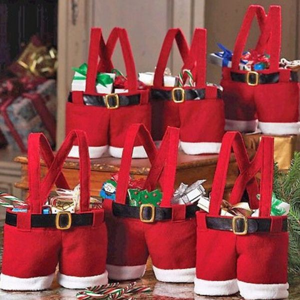 2015 decorations fashichristmas santa pants candy bags xmas decoration sack cute child gift 2 size
2015 decorations fashichristmas santa pants candy bags xmas decoration sack cute child gift 2 size
