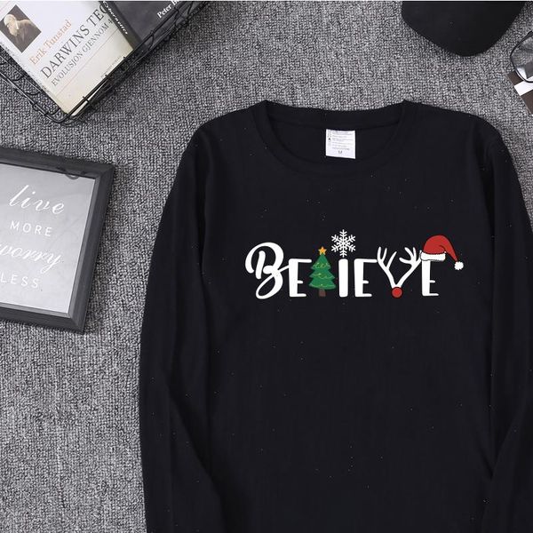 hillbilly womens long sleeve merry christmas believe print t shirt fashion graphic tee shirts christmas party style shirt, White
hillbilly womens long sleeve merry christmas believe print t shirt fashion graphic tee shirts christmas party style shirt, White