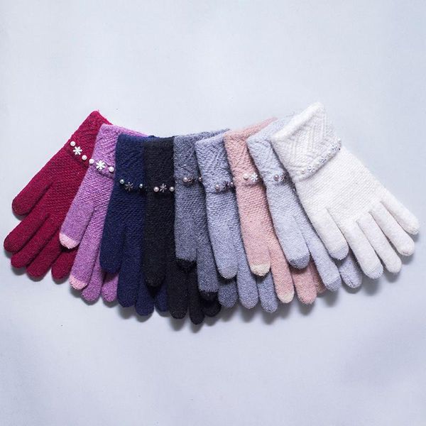 five fingers gloves glove lady winter touch screen plus fleece warm suede adorable student bike drive with thickened cold, Blue;gray
five fingers gloves glove lady winter touch screen plus fleece warm suede adorable student bike drive with thickened cold, Blue;gray