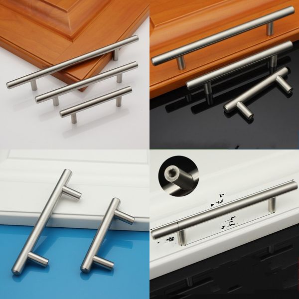 t type cabinet handles stainless steel cupboard door drawer pulls wardrobe shoe kitchen cabinets kitchen accessories gh300 147 k2 
t type cabinet handles stainless steel cupboard door drawer pulls wardrobe shoe kitchen cabinets kitchen accessories gh300 147 k2