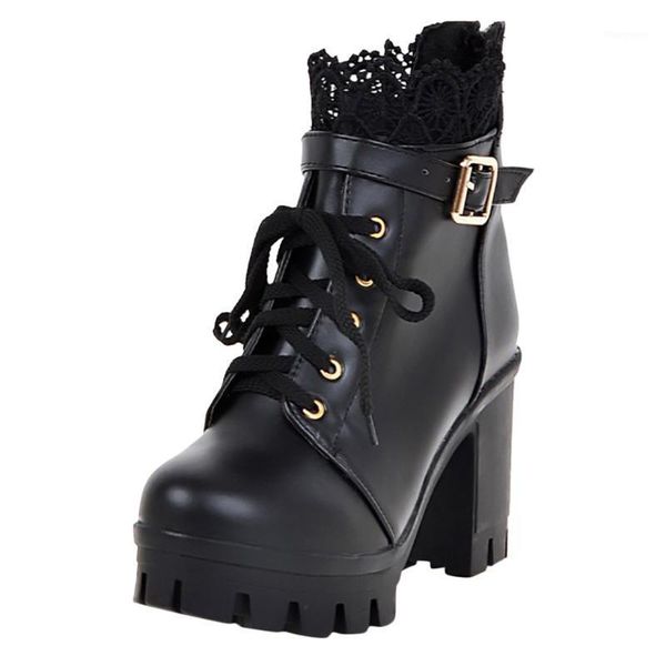 jaycosin women's boots 2020 boots women genuine leather shoes winter boot woman casual spring high heel lace up square heel bota1, Black
jaycosin women's boots 2020 boots women genuine leather shoes winter boot woman casual spring high heel lace up square heel bota1, Black