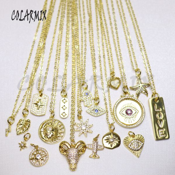 10 pieces fashion tiny charm necklace leave message to choose color zircon accessories fashion zircon jewelry for women 51000 0927, Silver
10 pieces fashion tiny charm necklace leave message to choose color zircon accessories fashion zircon jewelry for women 51000 0927, Silver