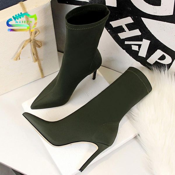 naicen mid-calf boots sock boots stretch high heels fetish women shoes autumn winter stiletto women pumps 41, Black
naicen mid-calf boots sock boots stretch high heels fetish women shoes autumn winter stiletto women pumps 41, Black