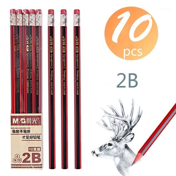 pencils 10pcs magic sketch pencil wooden lead 2b with eraser children drawing gift school writing supplies1
pencils 10pcs magic sketch pencil wooden lead 2b with eraser children drawing gift school writing supplies1