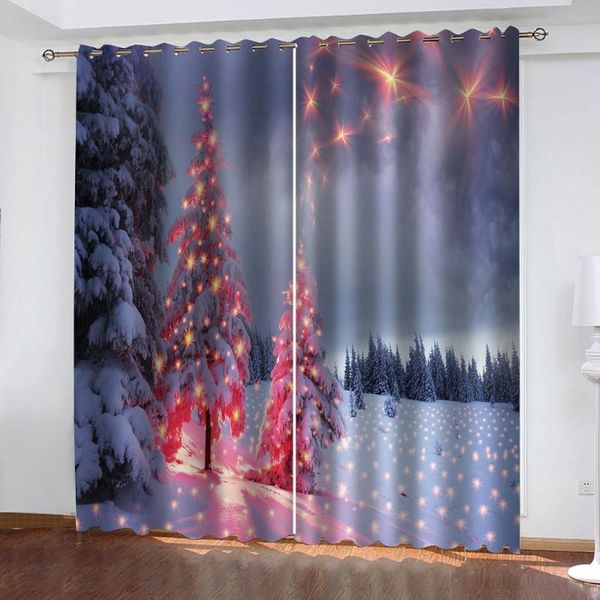 customized size luxury blackout 3d window curtains for living room white snow forest curtains chirstmas
customized size luxury blackout 3d window curtains for living room white snow forest curtains chirstmas