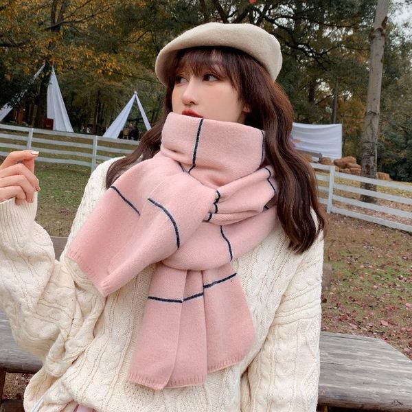 2021 new arrival fashion vintage elegant scarf autumn winter comfortable elegant vintage thick warm cute striped knit scarf, Blue;gray
2021 new arrival fashion vintage elegant scarf autumn winter comfortable elegant vintage thick warm cute striped knit scarf, Blue;gray