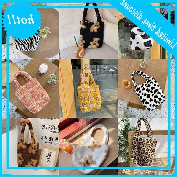010272 new soft plush bag for autumn and winter