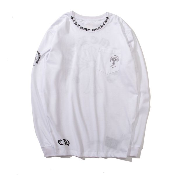 big 20ssch horseshoe print letter collar sanskrit cross long sleeve cotton loose t-shirt fashion for men and women, Black
big 20ssch horseshoe print letter collar sanskrit cross long sleeve cotton loose t-shirt fashion for men and women, Black