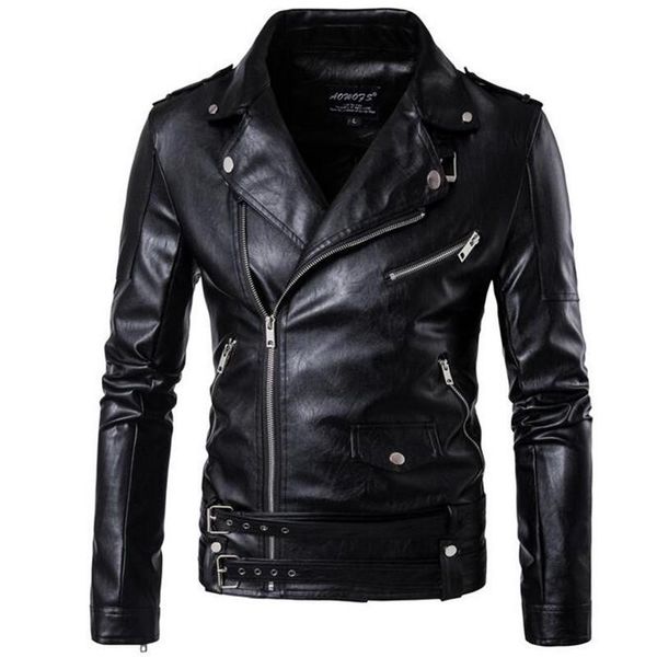 men's jackets 2021 autumn fashion leather jacket big size brand motorcycle a3572, Black;brown
men's jackets 2021 autumn fashion leather jacket big size brand motorcycle a3572, Black;brown