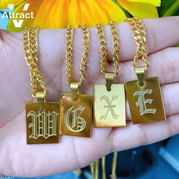 a-z initial letter necklace for women girls stainless steel gold necklace o p q r s t u v w x y z pendent jewelry collier femme, Silver
a-z initial letter necklace for women girls stainless steel gold necklace o p q r s t u v w x y z pendent jewelry collier femme, Silver