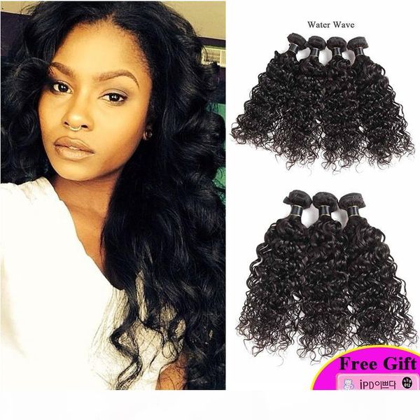brazilian water wave virgin hair weaves 1 3 4 bundles remy human hair extensions malaysian human hair wefts water wave, Black
brazilian water wave virgin hair weaves 1 3 4 bundles remy human hair extensions malaysian human hair wefts water wave, Black