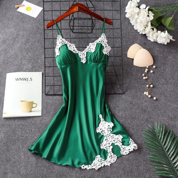 women's sleepwear v-neck female nightgown suspender skirt nightdress spaghetti strap nightie with lace patchwork mini nightwear, Black;red
women's sleepwear v-neck female nightgown suspender skirt nightdress spaghetti strap nightie with lace patchwork mini nightwear, Black;red