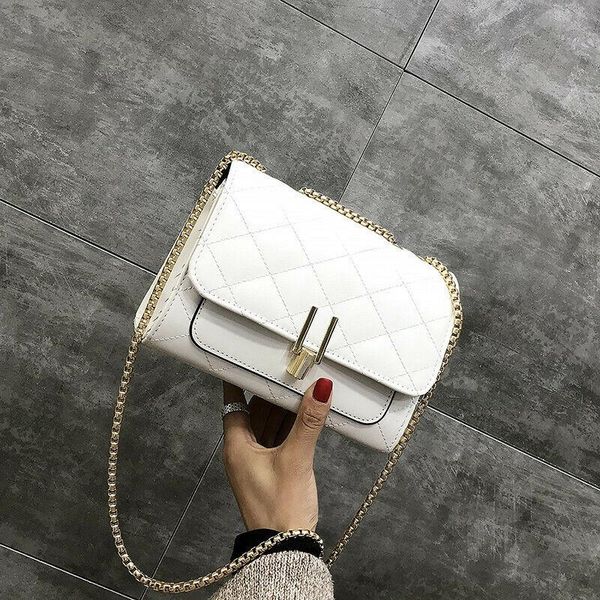 fashion women shoulder bag rhombic chain bag mini canta messenger
fashion women shoulder bag rhombic chain bag mini canta messenger