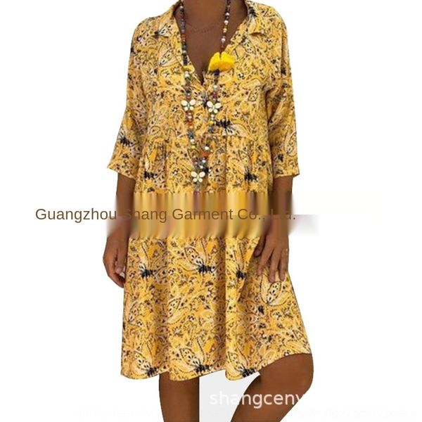 4tynz dress fast-selling women's long cropped mid-length deep v-neck long skirt floral skirt loose sleeve bohemian 2019 ewuqo, Black;gray
4tynz dress fast-selling women's long cropped mid-length deep v-neck long skirt floral skirt loose sleeve bohemian 2019 ewuqo, Black;gray