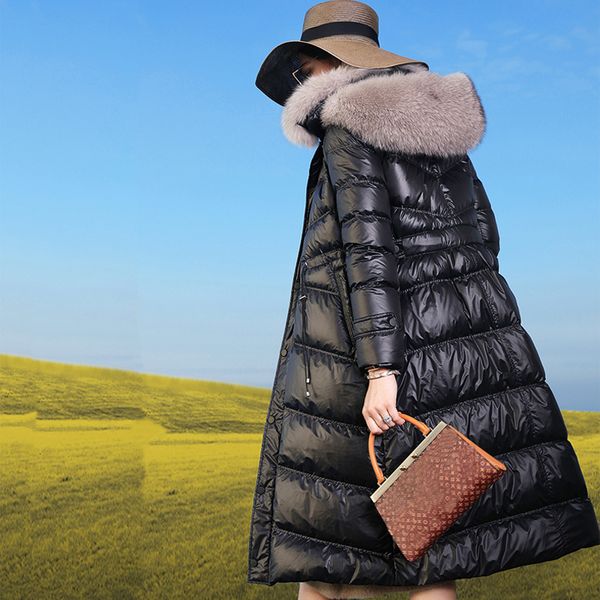 real winter thick and warm hooded pax, woman's long snow coat, double fox feather parka, 2020
real winter thick and warm hooded pax, woman's long snow coat, double fox feather parka, 2020