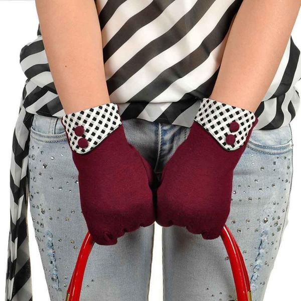 five fingers gloves arrival women winter warm wrist solid color windproof mittens 2021 fashion button keep ladies guantes mujer, Blue;gray
five fingers gloves arrival women winter warm wrist solid color windproof mittens 2021 fashion button keep ladies guantes mujer, Blue;gray