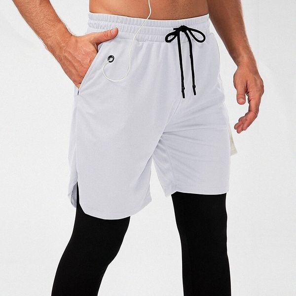 men's fashion streetwear sweatpants trousers 2 in 1 elastic drawstring design pants casual daily camouflage solid color breathable soft, White;black
men's fashion streetwear sweatpants trousers 2 in 1 elastic drawstring design pants casual daily camouflage solid color breathable soft, White;black